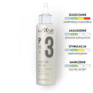 Loxus, Peeling do skóry głowy P3, 125ml DOSTĘPNY WYŁĄCZNIE POPRZEZ KONTAKT TEL (500-191-510)