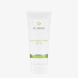 Clarena, Sun Protect Cream SPF 50 Przeciwsłoneczny krem-bloker z SPF 50 polecany po zabiegach dermokosmetycznych i eksfoliacji, 100 ml