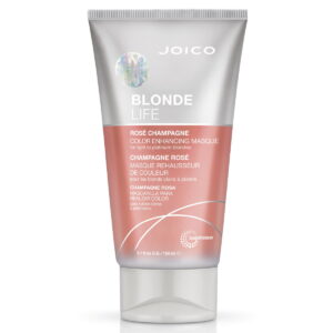 Joico, Blonde Life Color-Enhancing Masques odżywcza maska tonująca do włosów blond 150ml | ROSÉ CHAMPAGE