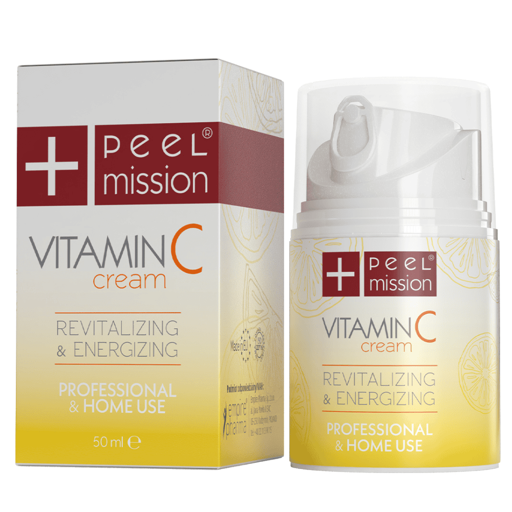 Peel Mission Vitamin, C krem energetyzujący z witaminą C i olejem z czarnuszki 50ml